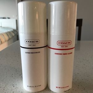 Coach leather conditioner and cleaner